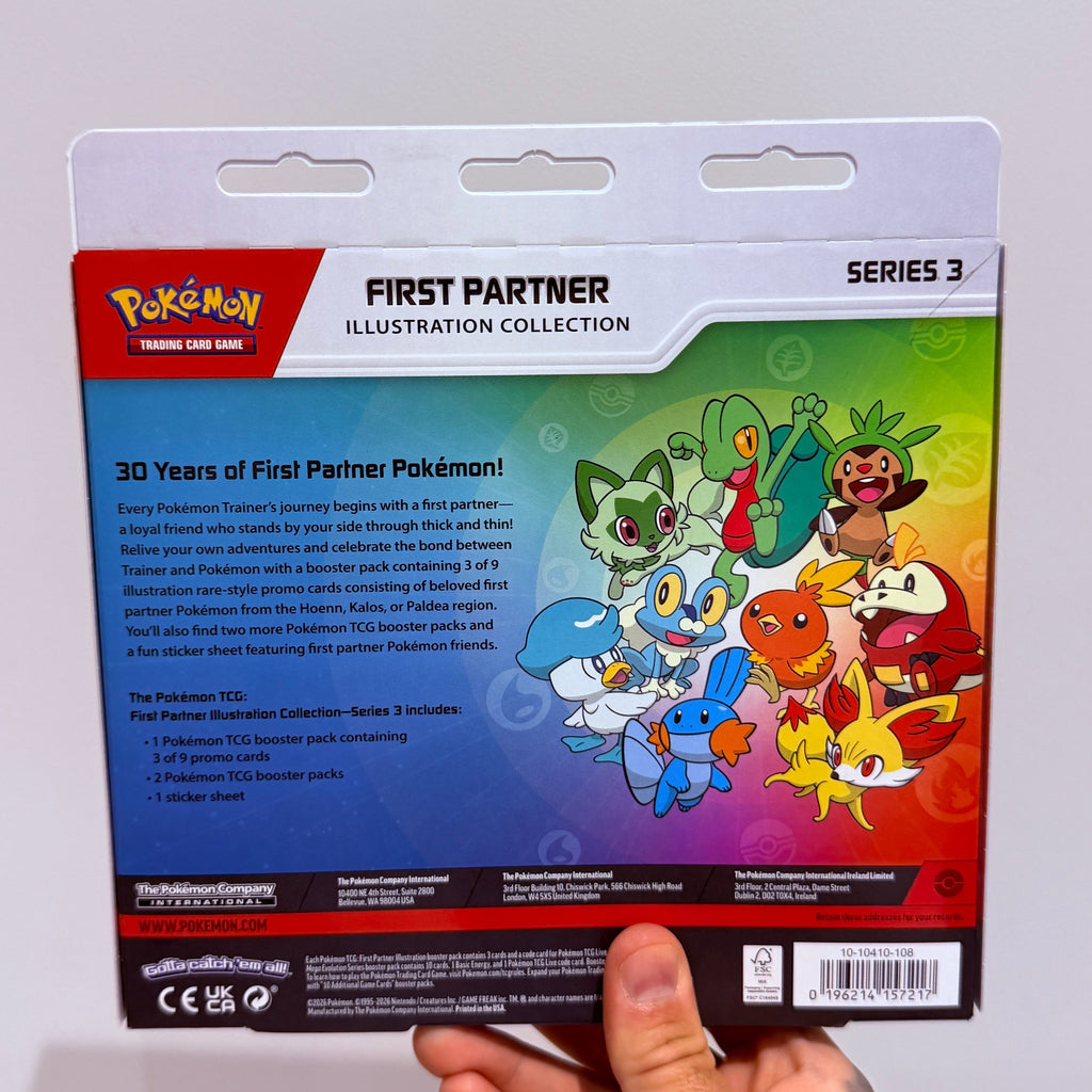 Pokémon TCG: First Partner Series 3 Illustration Collection