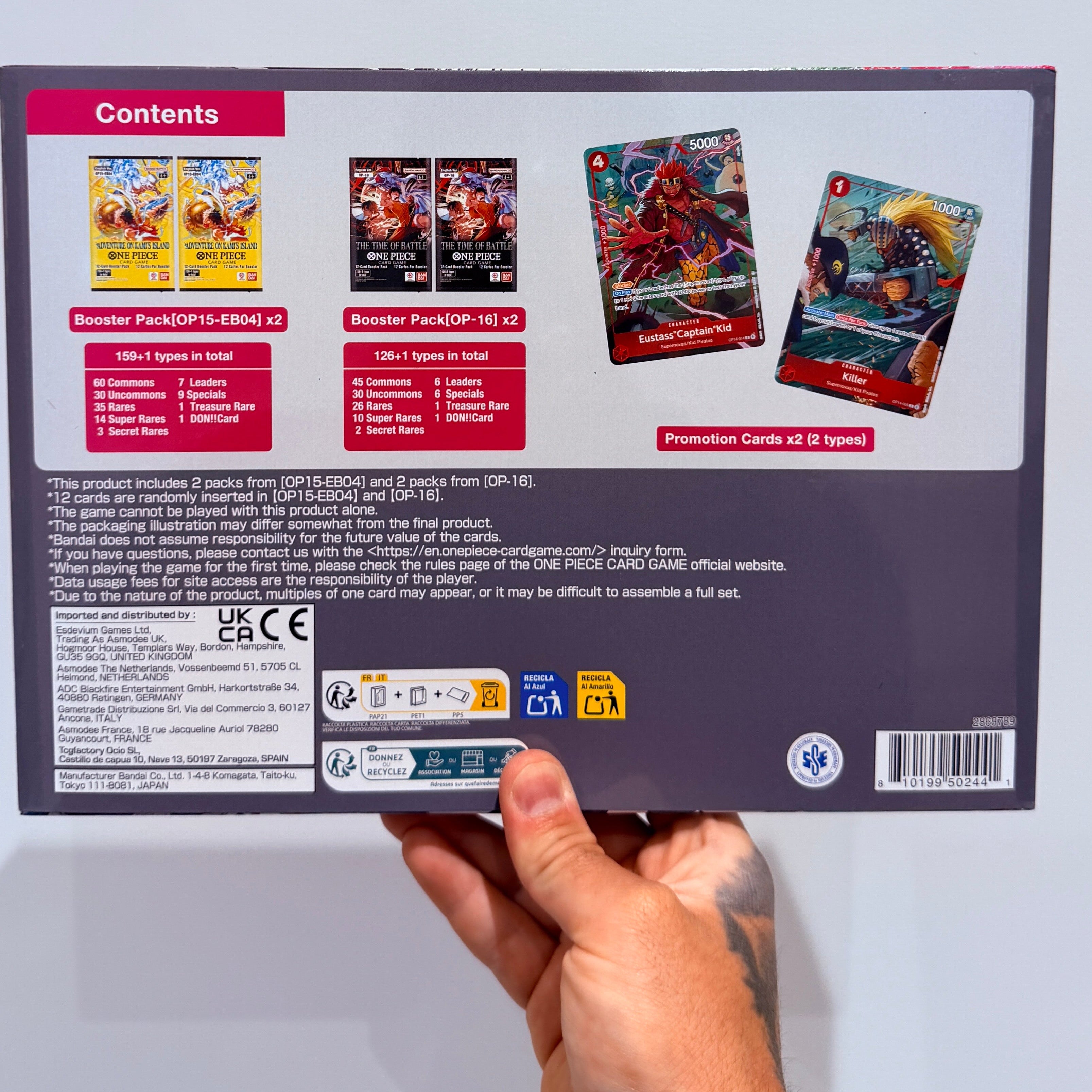 One Piece Card Game: Illustration Box Vol.8 (IB-08)